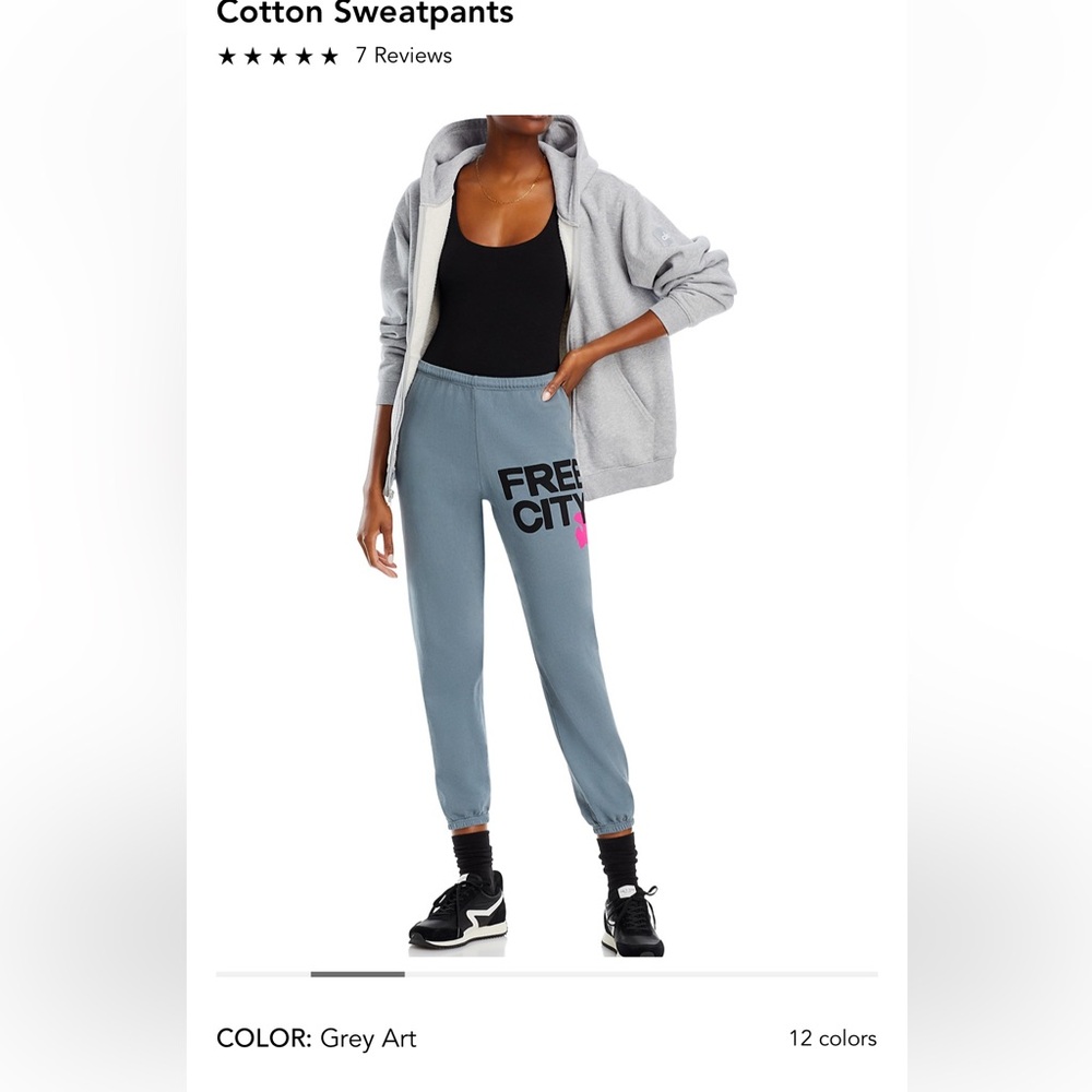 FREECITY Cotton Sweatpants - Small